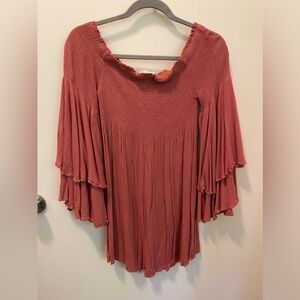 Off the shoulder dress